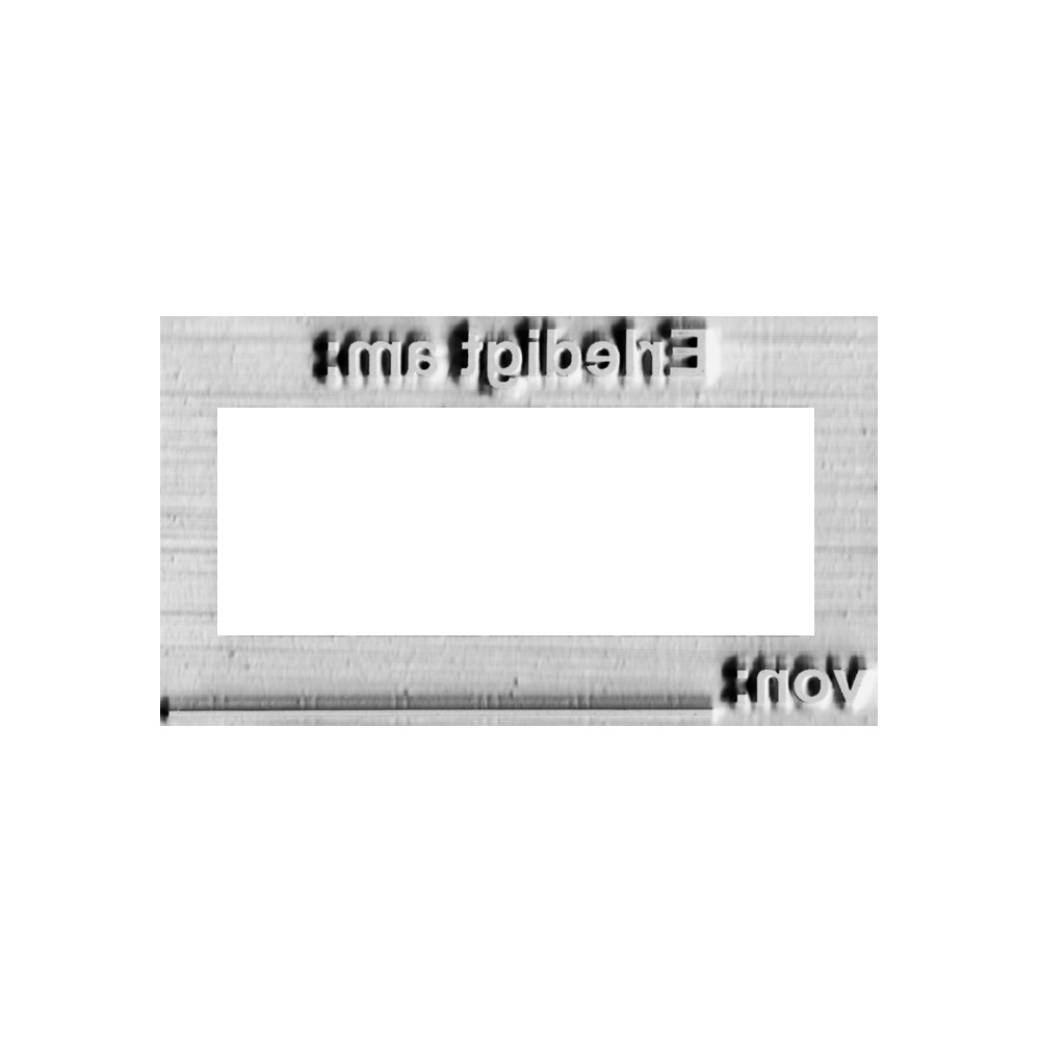 Rubber stamp plate 4750 Rubber stamp plate 4750