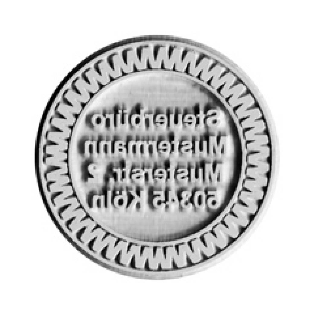 Rubber stamp plate Colop Stamp Mouse 30 round Rubber stamp plate Colop Stamp Mouse 30 round