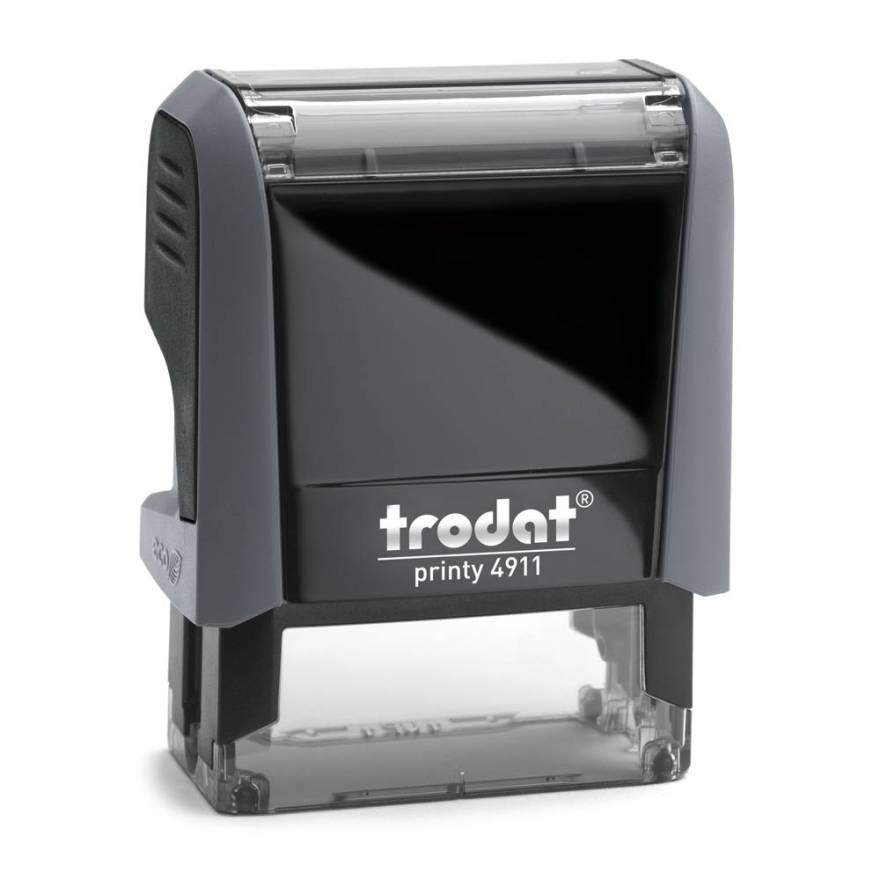 Trodat Printy 4911 grey - grau/schwarz Trodat Printy 4911 grey - grau/schwarz