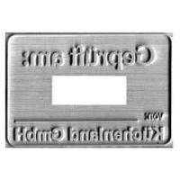 Rubber stamp plate Trodat 5480