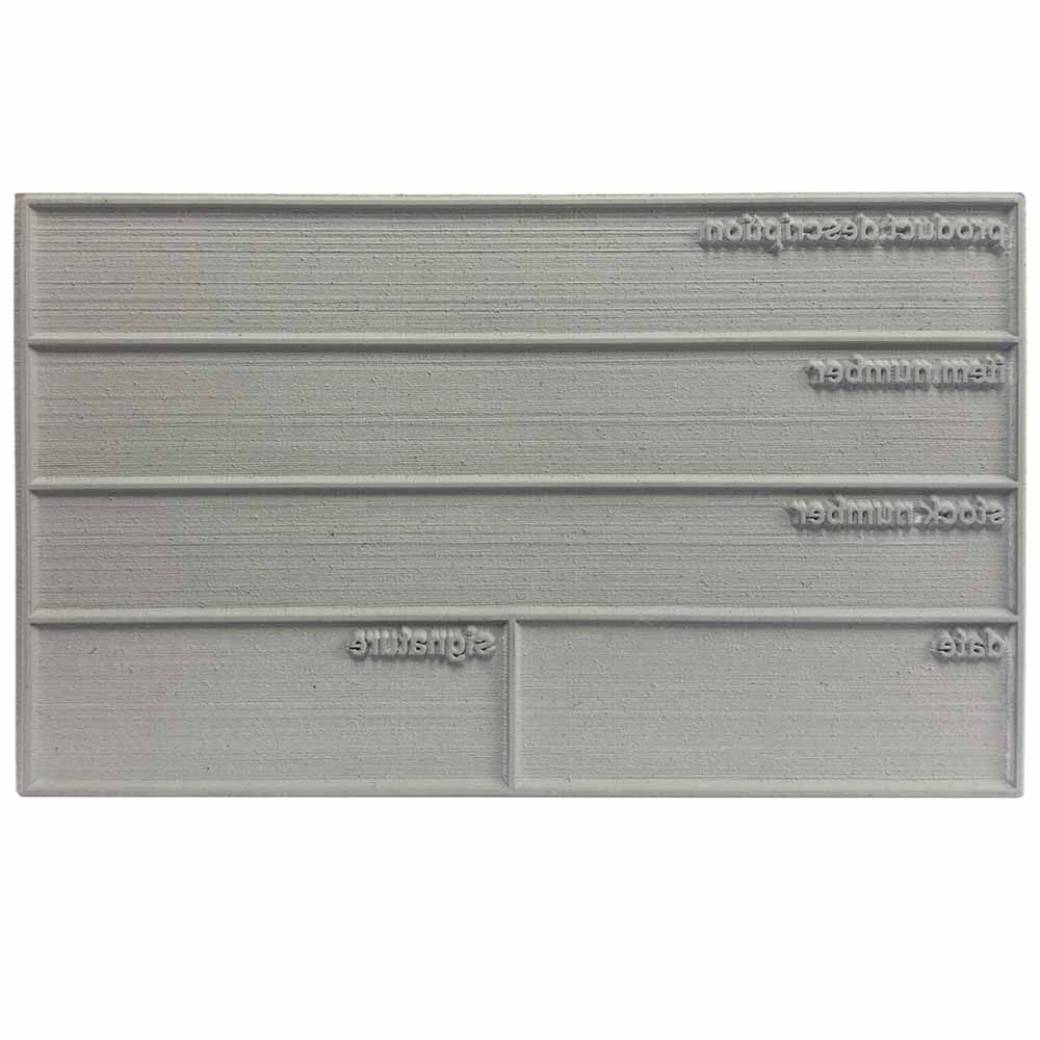 Rubber stamp plate Trodat 5212