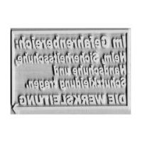 Rubber stamp plate Trodat 5208