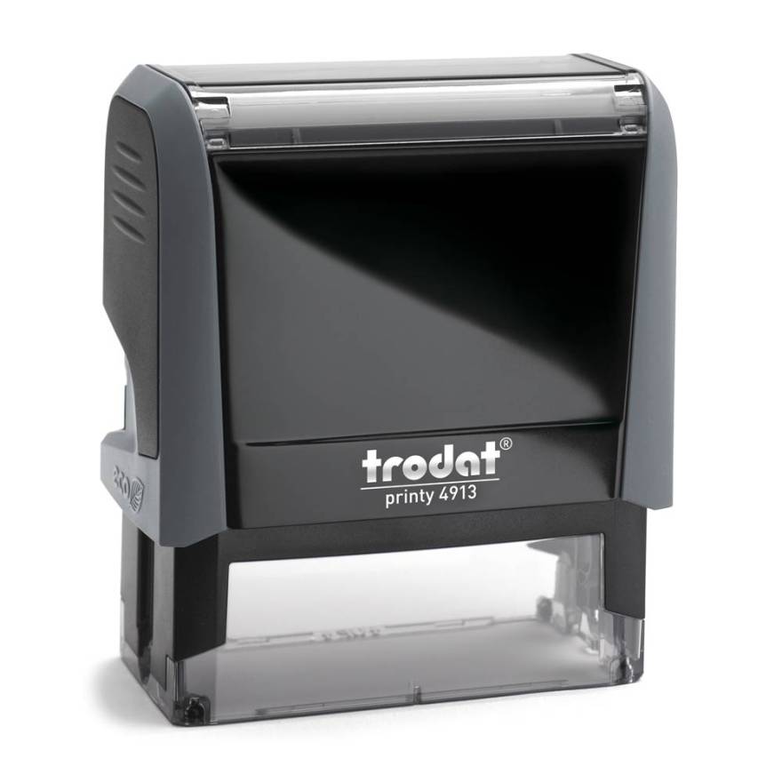 Trodat Printy 4913 grey - black Trodat Printy 4913 grey - black