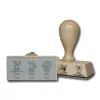 Wooden stamp