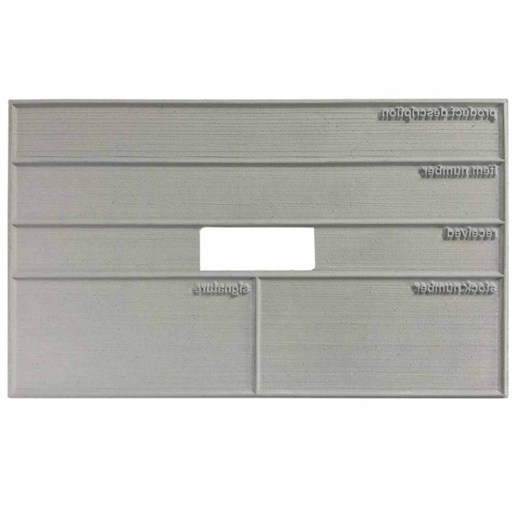 Rubber stamp plate Trodat 54120 Rubber stamp plate Trodat 54120