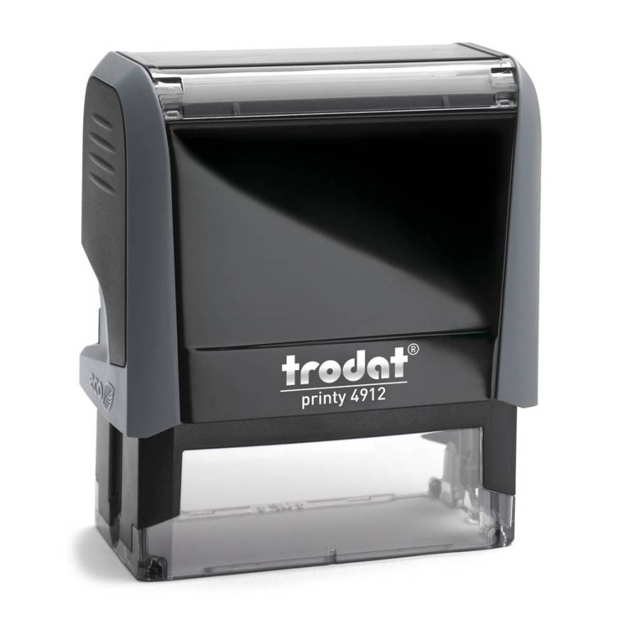 Trodat Printy 4912 grey - grau/schwarz Trodat Printy 4912 grey - grau/schwarz