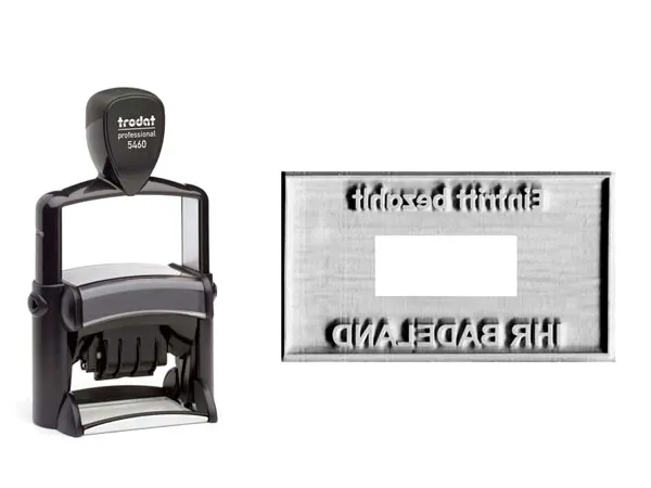 Trodat Professional Dater Replacement Plates